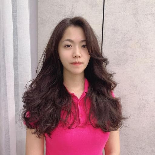 女生長髮、女生染髮、不用漂髮
