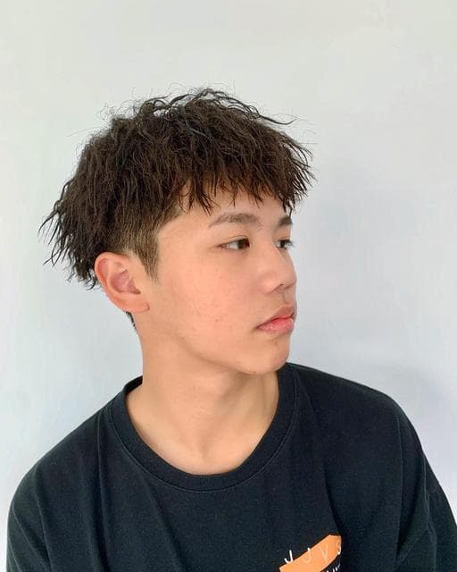 長瀏海、男生短髮、男生髮型