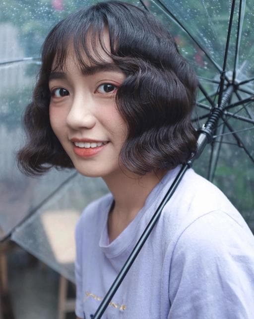 女生短髮、女生燙髮、溫塑燙