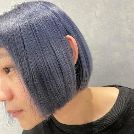 受損髮、女生染髮、短瀏海