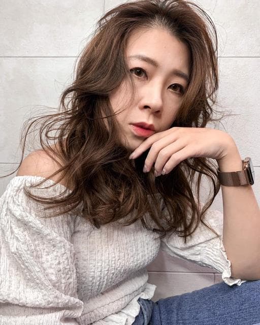 長瀏海、女生中長髮、鎖骨髮