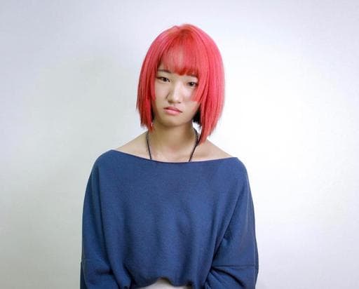 女生短髮、女生染髮、漂色