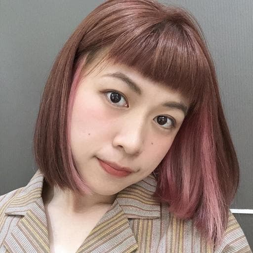 女生短髮、女生染髮、鵝蛋臉