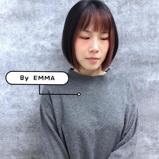 女生中長髮、女生染髮、漂色