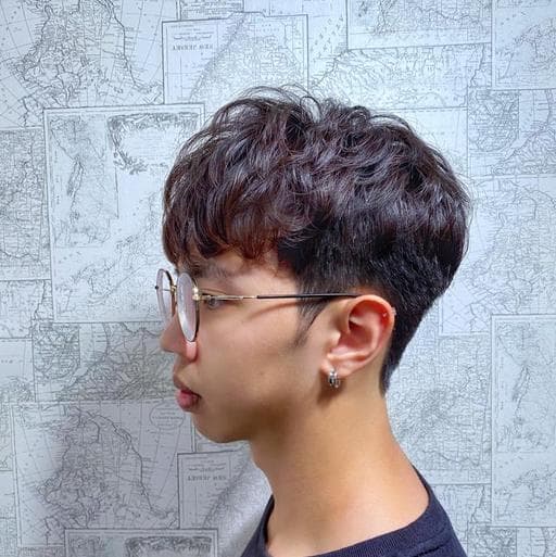 燙卷、男生短髮、男生Undercut