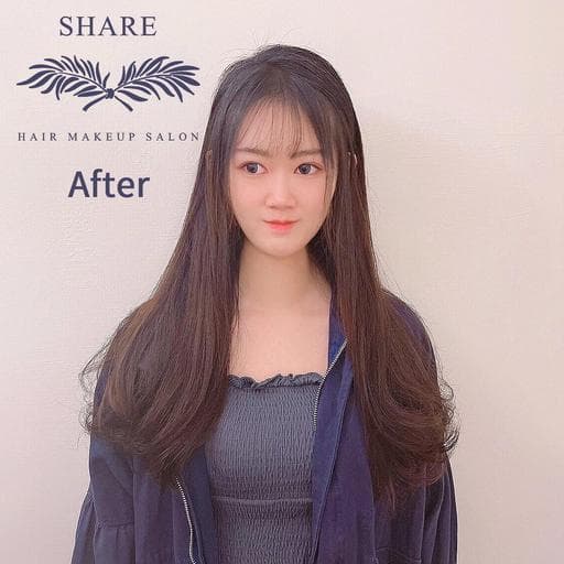 女生染燙、質感溫塑、女生染髮