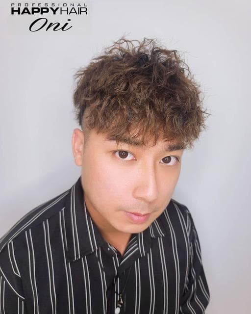 男生短髮、男生卷髮、男生燙髮