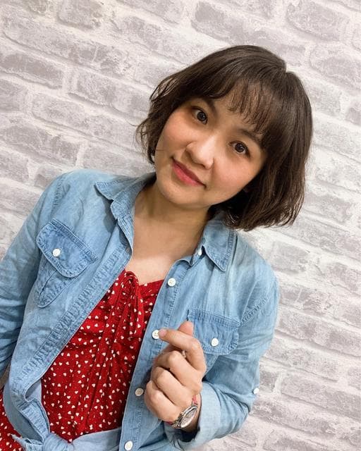 女生短髮、短瀏海、女生染髮