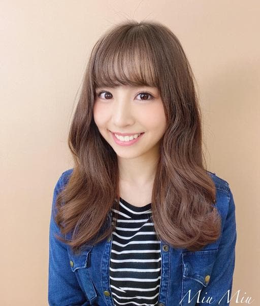 女生染燙、韓系捲度、韓系