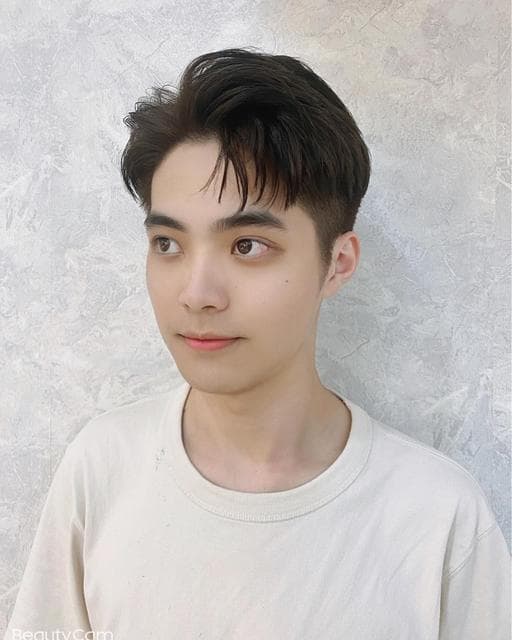 男生短髮、短瀏海、男生染髮