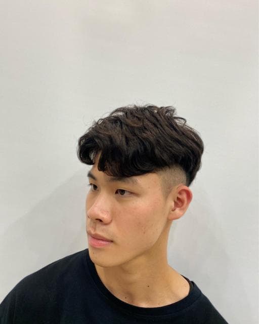 男生短髮、男生Undercut、短瀏海