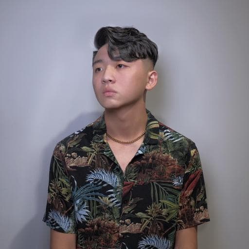 男生短髮、男生Undercut、台中燙髮
