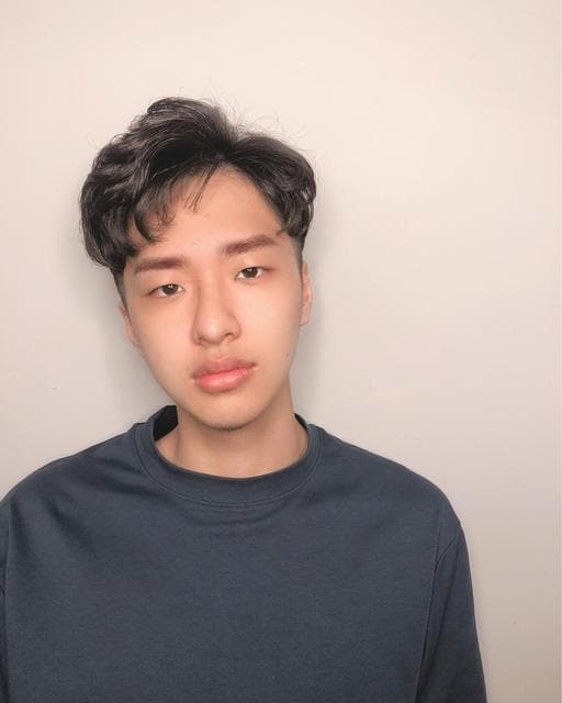 男生短髮、男生燙髮、冷燙