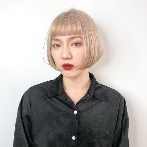 女生短髮、漂色、女生染髮