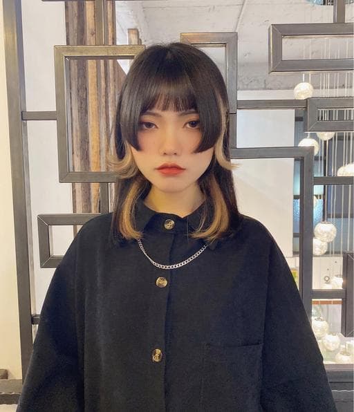 女生中長髮、漂色、女生染髮