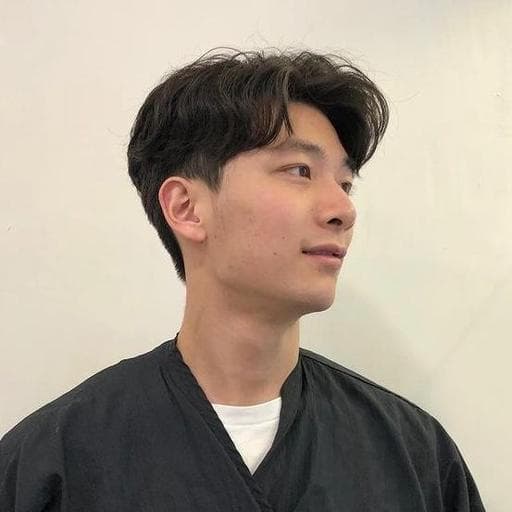 男生短髮、男生燙髮、冷燙