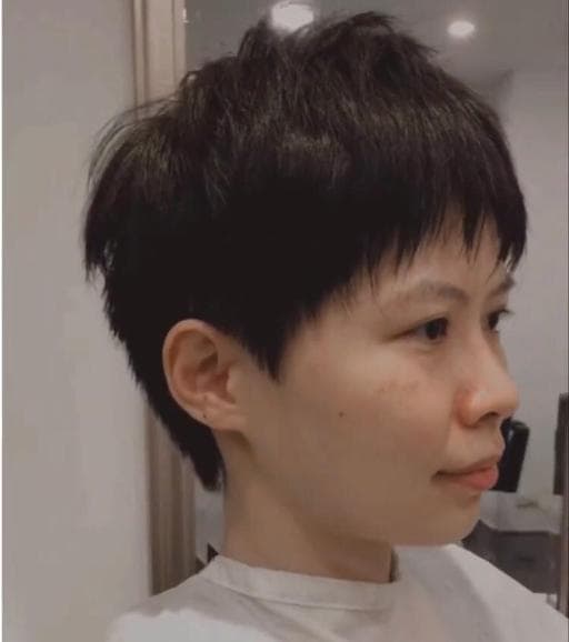 女生短髮、台北剪髮、短瀏海