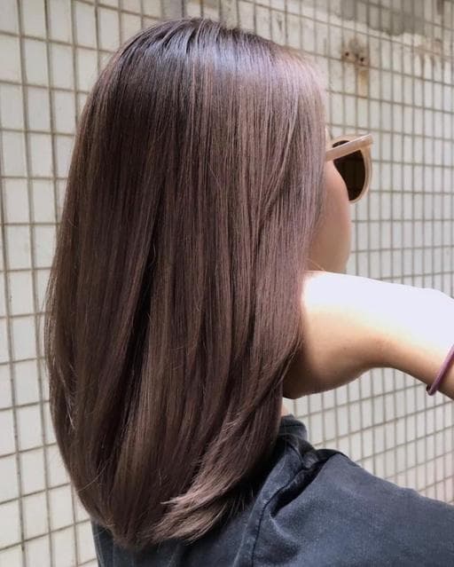 女生中長髮、女生染髮、漂色