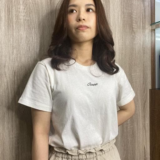 長瀏海、女生染燙、棕色系