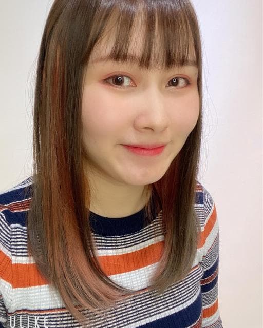 挑染、設計染、女生長髮