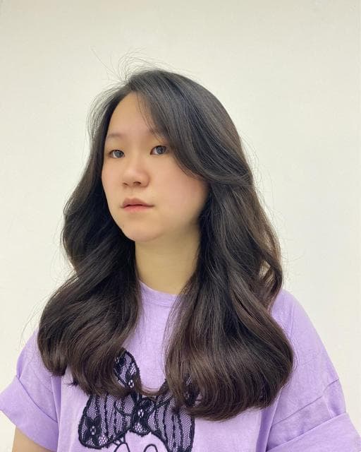 長瀏海、女生過肩長髮、女生長髮