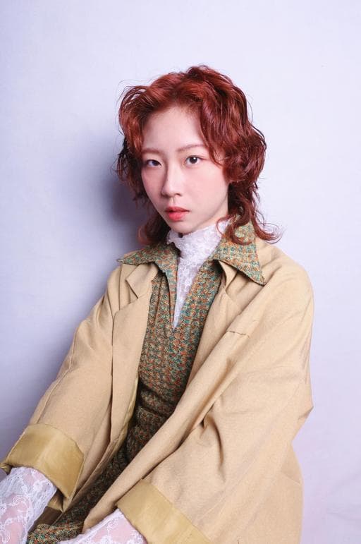 長瀏海、女生染燙、女生長髮