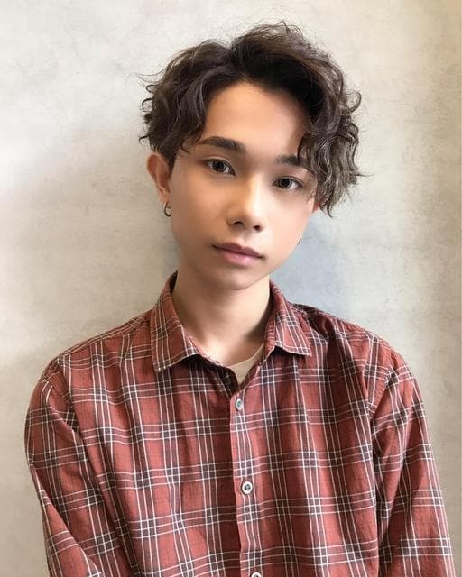 長瀏海、男生短髮、男士設計