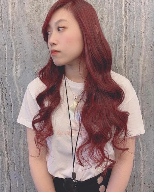 長瀏海、女生長髮、女生染髮