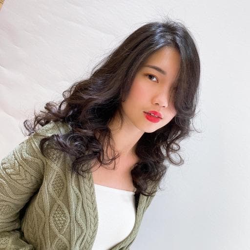 女生長髮、溫塑燙、粗硬髮