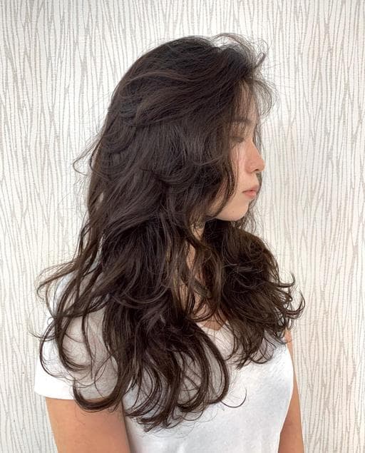 長瀏海、質感溫塑、女生長髮