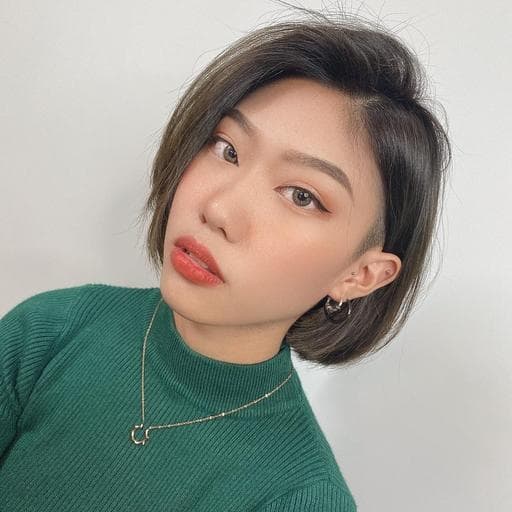 女生短髮、鮑伯頭、長瀏海