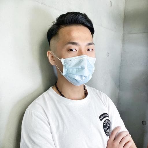 男生短髮、男生Undercut、短瀏海