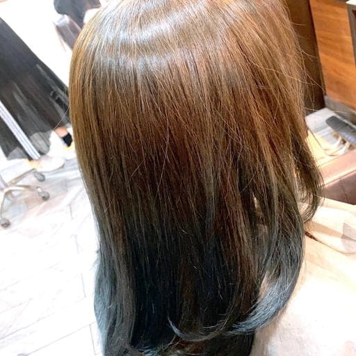 長瀏海、漂色、霧面質感