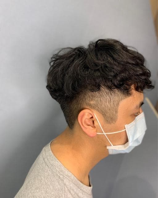 男生短髮、短瀏海、男生燙髮