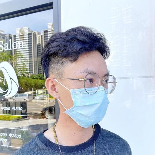 長瀏海、質感、男生短髮