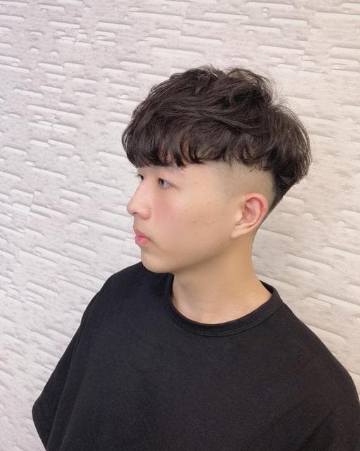 男生短髮、男生Undercut、韓系捲度