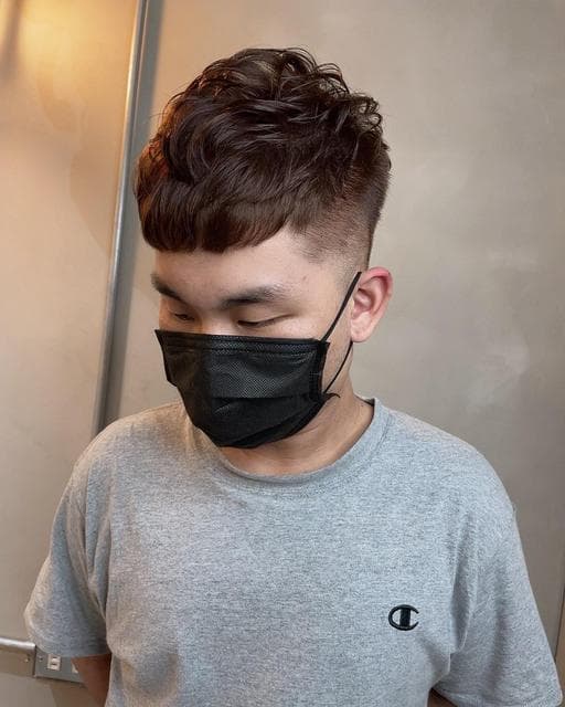 男生短髮、男生染髮、不用漂髮