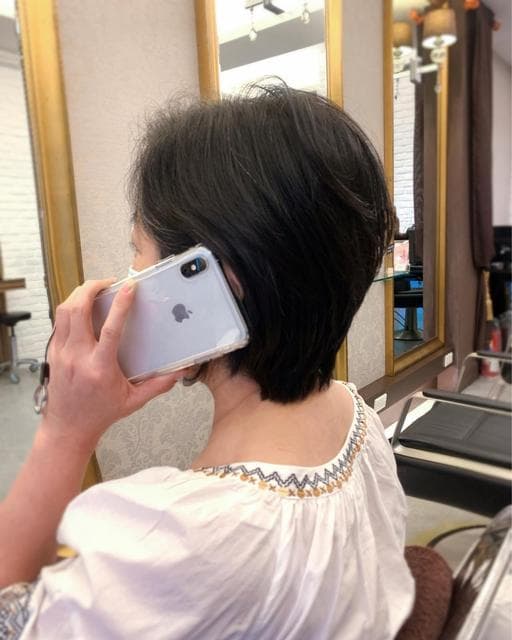 女生短髮、長瀏海、男孩風女生短髮