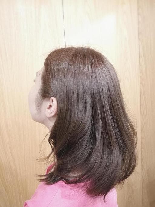 質感、女生中長髮、清新中短髮-(耳下肩上)