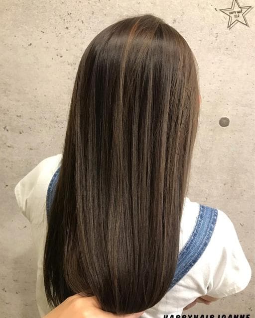 長瀏海、女生長髮、女生染髮