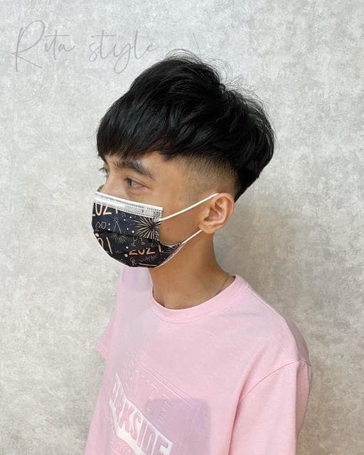 男生短髮、男生燙髮、冷燙