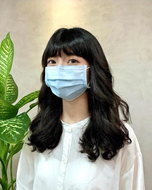 女生長髮、女生燙髮、溫塑燙