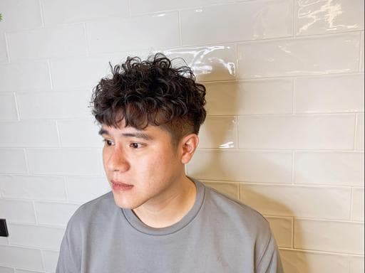 男生短髮、型男必備、韓系捲度