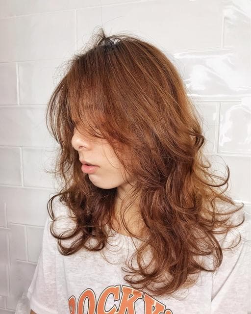 韓系捲度、女生長髮、溫塑燙
