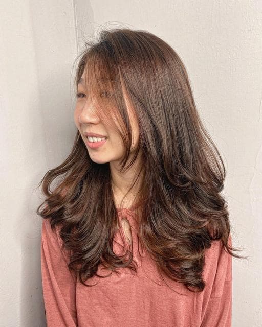 女生染燙、質感溫塑、空氣感卷髮