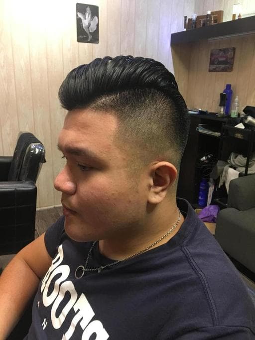 男士剪裁、油頭、超好整理