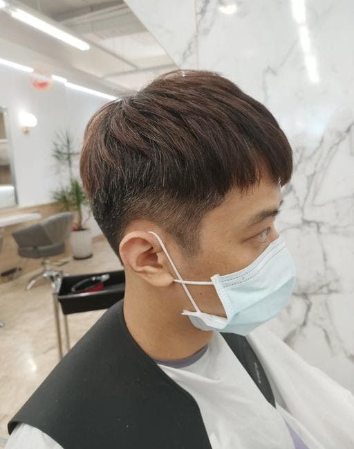 男生短髮、男生Undercut、不用漂髮