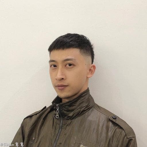 男生短髮、韓系、短瀏海