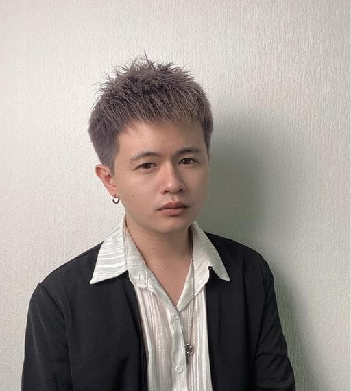 男生短髮、短瀏海、男生染髮