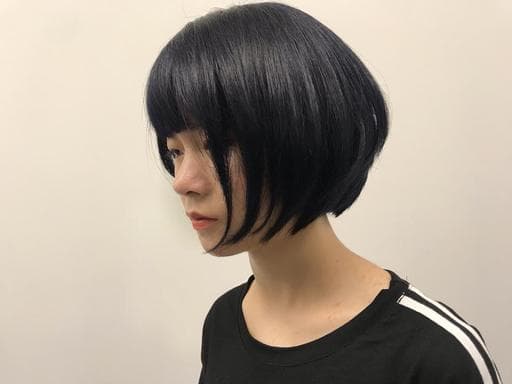 女生短髮、鮑伯頭、內彎